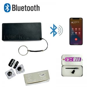 tai nghe siêu nhỏ bluetooth ngụy trang củ sạc dự phòng