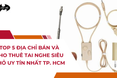 Top 10 Mẫu Tai nghe siêu nhỏ ngụy trang ĐỘC ĐÁO nhất 2025